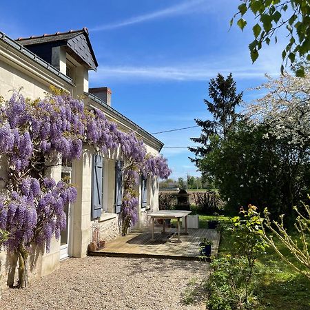 Chambres d hôtes avec Piscine et Spa La Folière Saumur Villebernier Exterior foto