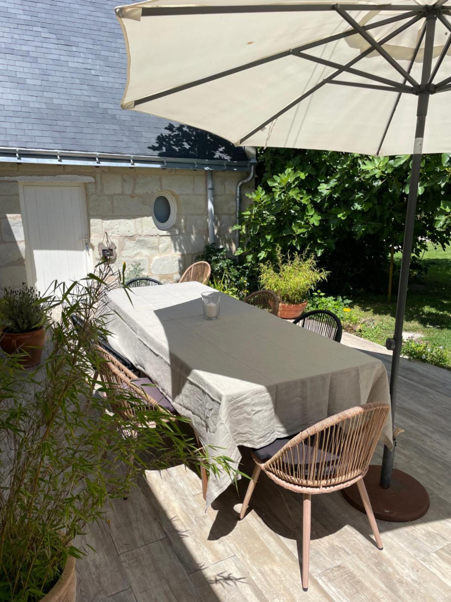 Chambres d hôtes avec Piscine et Spa La Folière Saumur Villebernier Exterior foto